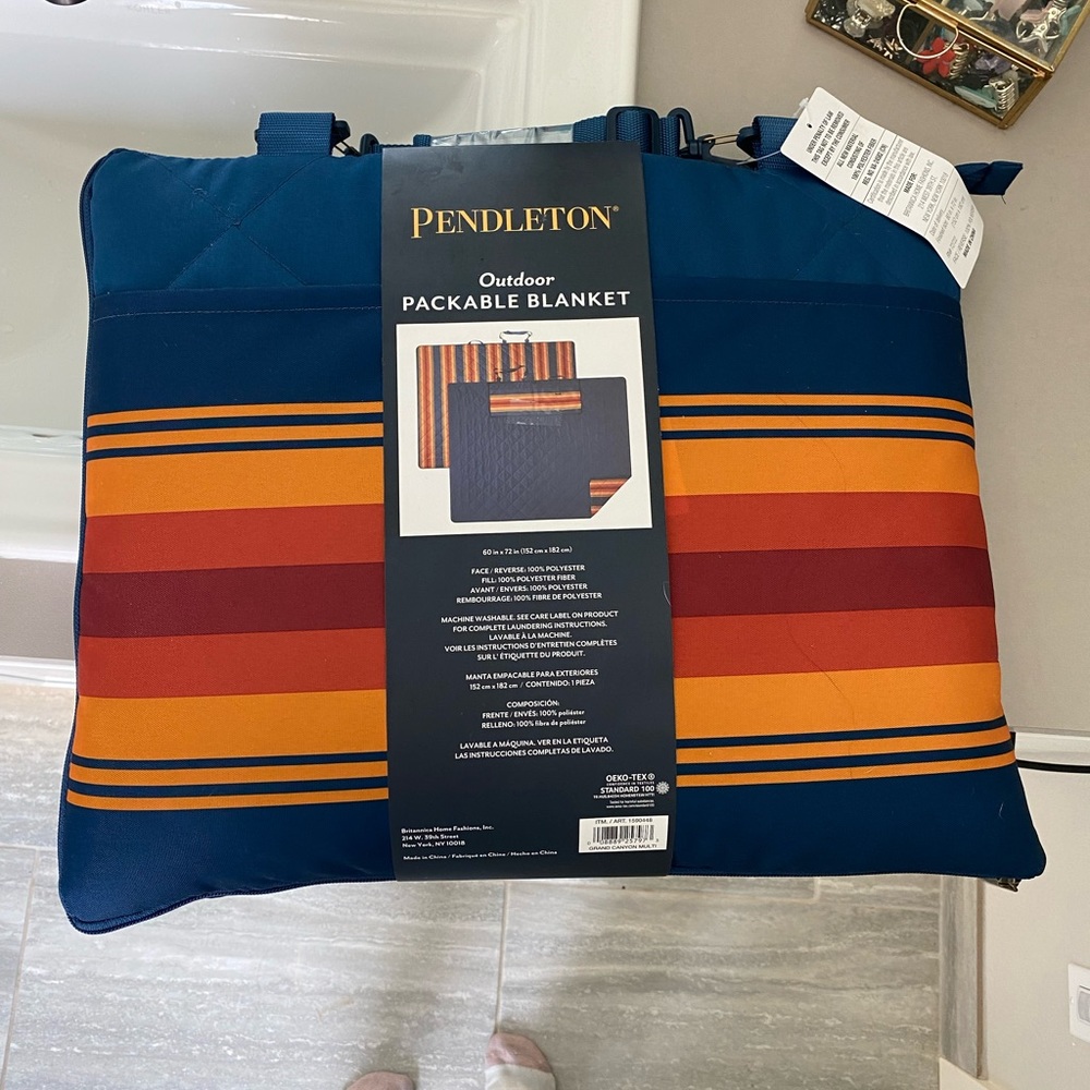 New Pendleton outside blanket